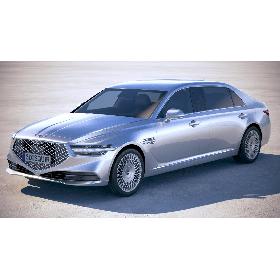 Genesis G90L 2020 3D